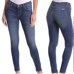 Hudson Nico Mid-rise Super Skinny Blue Jeans - 26